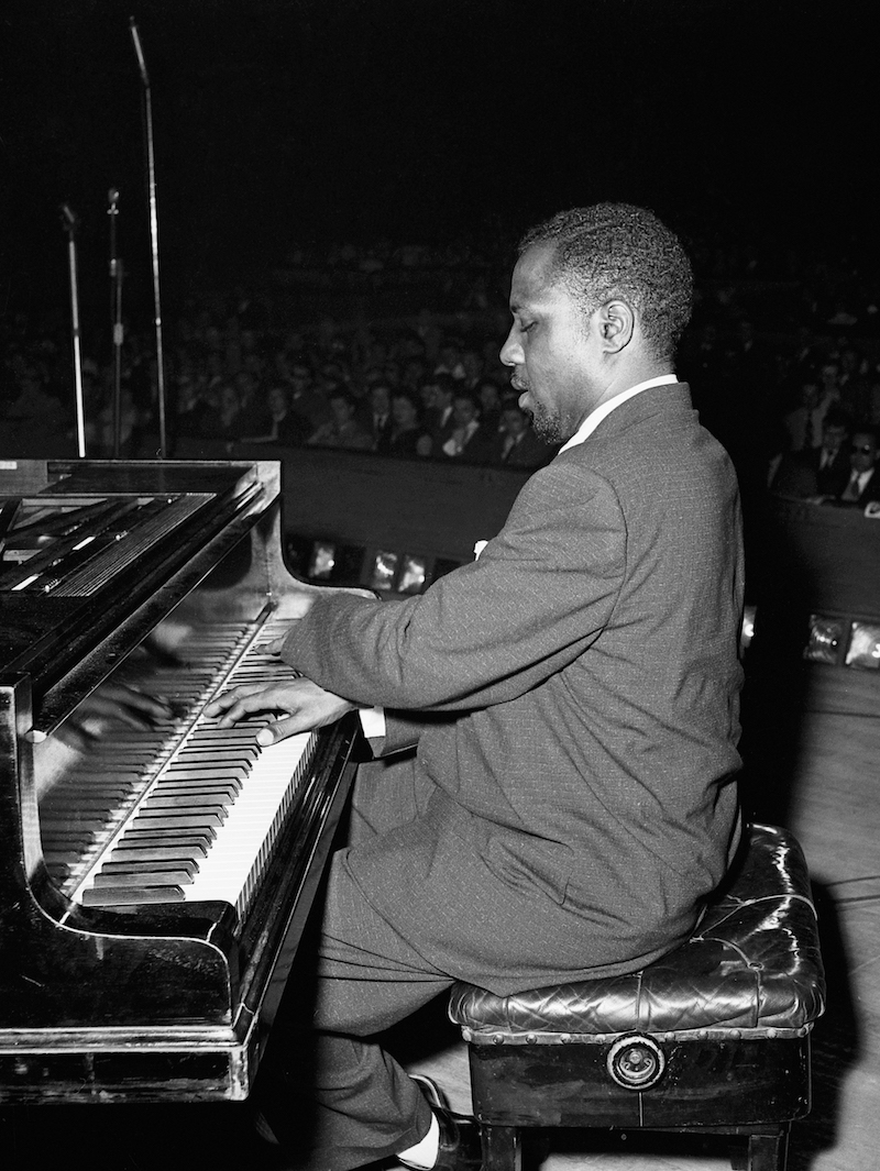 Thelonious Monk, Salle Pleyel, June 1954, by Marcel Fleiss 