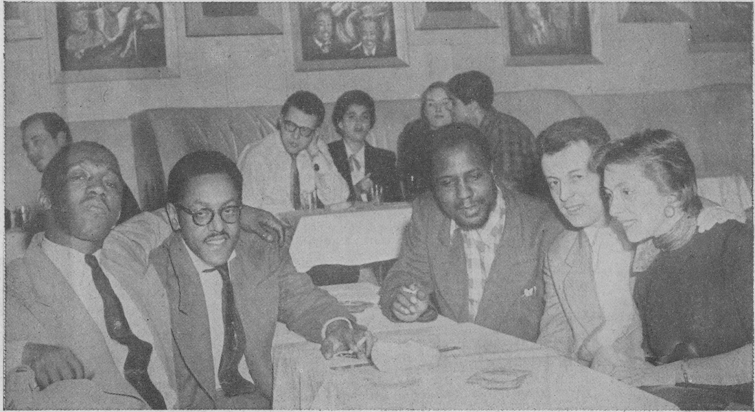 Art Blakey, Duke Jordan, Thelonious Monk, Henri Renaud, Ny Renaud, Birdland